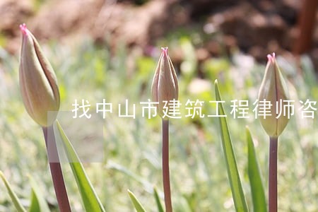 找中山市建筑工程律师咨询 找中山市建筑工程律师咨询
