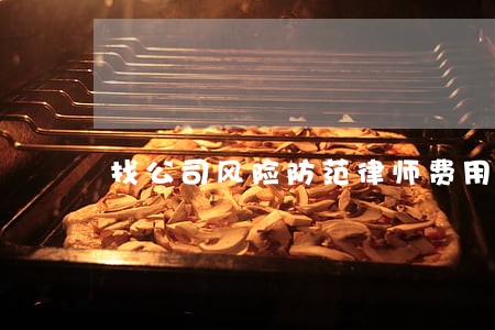 找公司风险防范律师费用 找公司风险防范律师费用