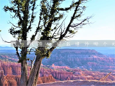 找劳动仲裁律师哪个好 找劳动仲裁律师哪个好