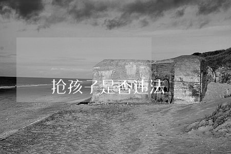 抢孩子是否违法 抢孩子是否违法