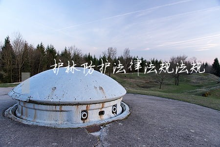 护林防护法律法规法规