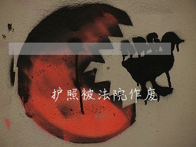 护照被法院作废 护照被法院作废