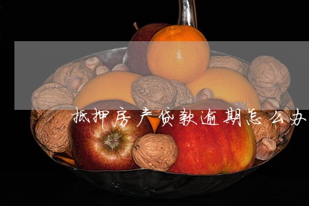 抵押房产贷款逾期怎么办 抵押房产贷款逾期怎么办