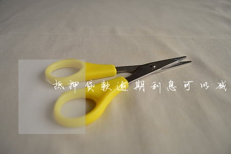 抵押贷款逾期利息可以减免吗 抵押贷款逾期利息可以减免吗