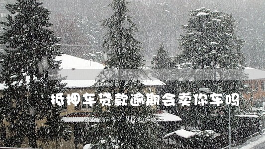 抵押车贷款逾期会卖你车吗 抵押车贷款逾期会卖你车吗