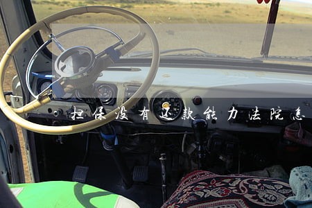 担保没有还款能力法院怎么办 担保没有还款能力法院怎么办