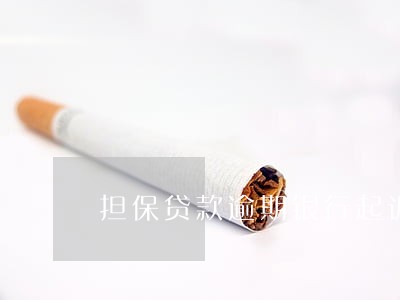 担保贷款逾期银行起诉不应诉