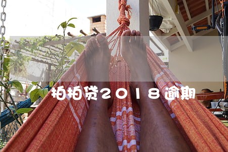拍拍贷2018逾期 拍拍贷2018逾期