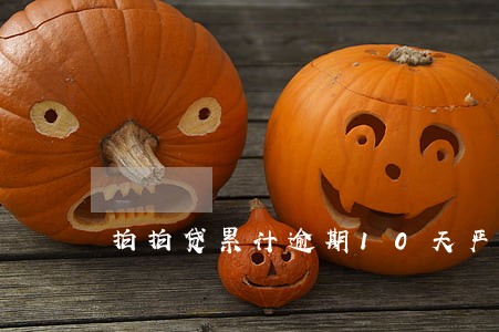 拍拍贷累计逾期10天严重吗 拍拍贷累计逾期10天严重吗