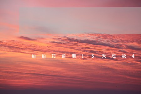 拍拍贷逾期15天还款4万 拍拍贷逾期15天还款4万