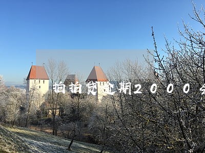 拍拍贷逾期2000会有事吗 拍拍贷逾期2000会有事吗