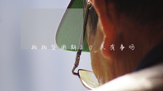 拍拍贷逾期20天有事吗 拍拍贷逾期20天有事吗