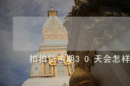 拍拍贷逾期30天会怎样 拍拍贷逾期30天会怎样