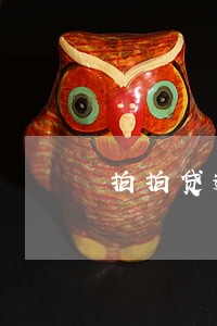 拍拍贷逾期3个