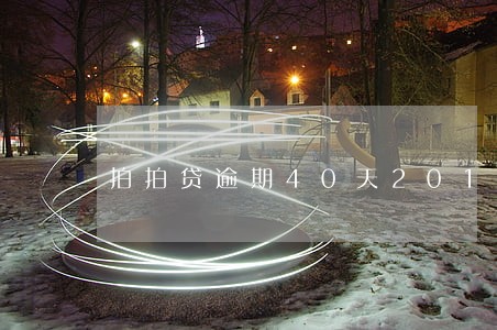 拍拍贷逾期40天2018年 拍拍贷逾期40天2018年
