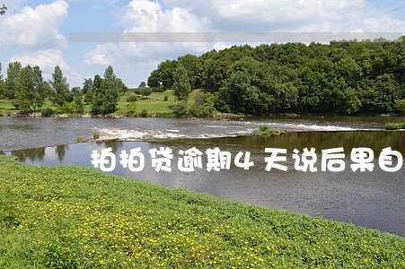 拍拍贷逾期4天说后果自负 拍拍贷逾期4天说后果自负