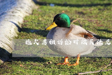 拖欠房租诉讼时效民法总则 拖欠房租诉讼时效民法总则