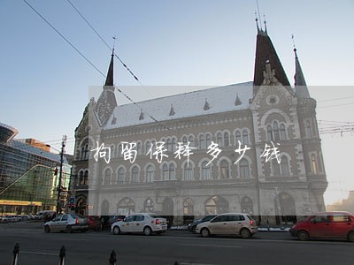 拘留保释多少钱 拘留保释多少钱