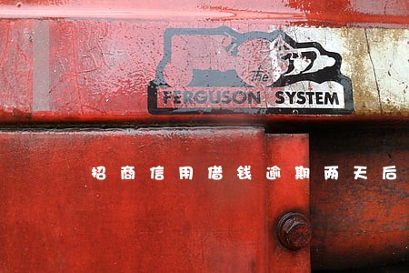 招商信用借钱逾期两天后还 招商信用借钱逾期两天后还