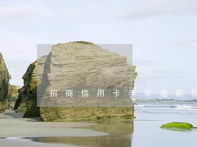 招商信用卡半年逾期收到个信封 招商信用卡半年逾期收到个信封