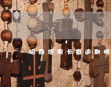招商信用卡查逾期明细 招商信用卡查逾期明细
