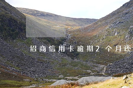 招商信用卡逾期2个月还能提额吗