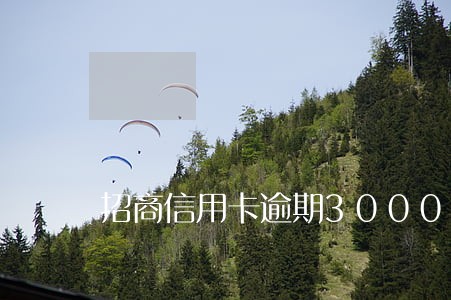招商信用卡逾期3000起诉 招商信用卡逾期3000起诉