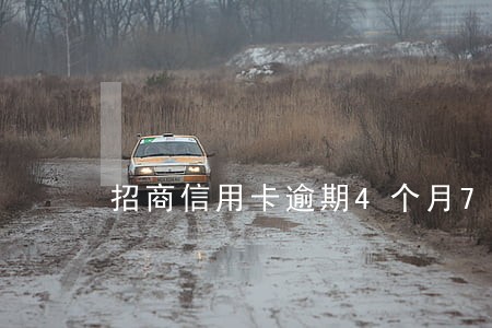 招商信用卡逾期4个月7万