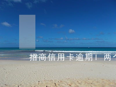 招商信用卡逾期l两个月 招商信用卡逾期l两个月