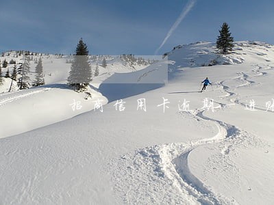 招商信用卡逾期一进账就划扣