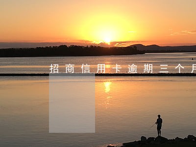招商信用卡逾期三个月12天 招商信用卡逾期三个月12天
