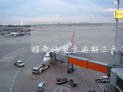 招商信用卡逾期三天怎么提额 招商信用卡逾期三天怎么提额