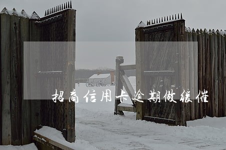 招商信用卡逾期做缓催 招商信用卡逾期做缓催