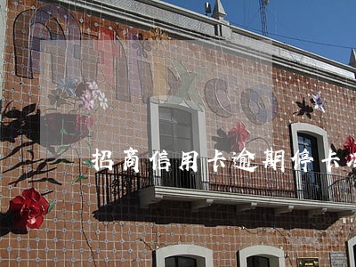 招商信用卡逾期停卡冻结