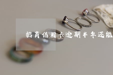 招商信用卡逾期半年还能办别的吗 招商信用卡逾期半年还能办别的吗