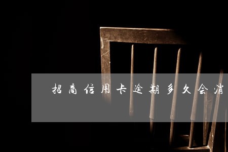 招商信用卡逾期多久会消除 招商信用卡逾期多久会消除