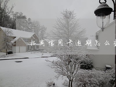 招商信用卡逾期怎么查被起诉 招商信用卡逾期怎么查被起诉