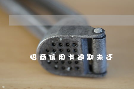 招商信用卡逾期未还 招商信用卡逾期未还
