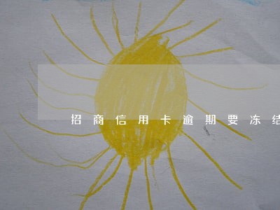 招商信用卡逾期要冻结资产 招商信用卡逾期要冻结资产