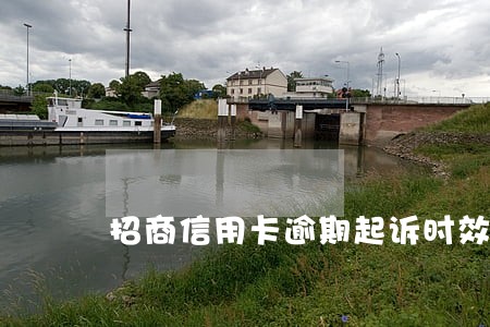 招商信用卡逾期起诉时效