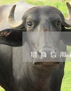 招商信用逾期两次 招商信用逾期两次