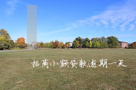 招商小额贷款逾期一天 招商小额贷款逾期一天