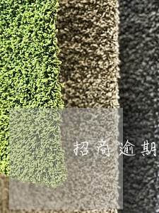 招商逾期6万 招商逾期6万