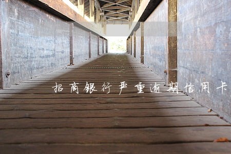 招商银行严重逾期信用卡解封