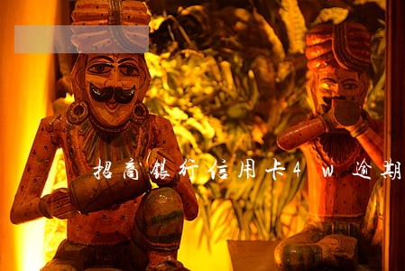 招商银行信用卡4w逾期半年了 招商银行信用卡4w逾期半年了