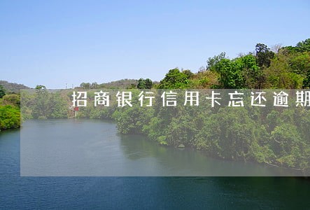 招商银行信用卡忘还逾期