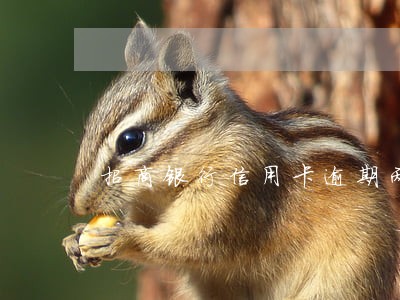 招商银行信用卡逾期两年停息 招商银行信用卡逾期两年停息
