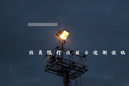 招商银行信用卡逾期催收上门 招商银行信用卡逾期催收上门