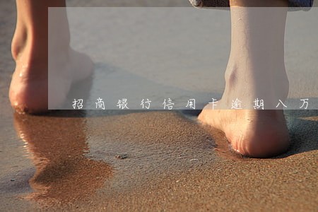 招商银行信用卡逾期八万