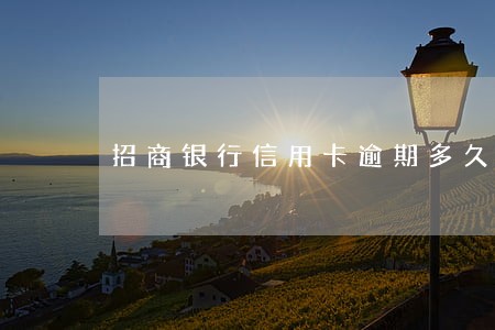 招商银行信用卡逾期多久能申请 招商银行信用卡逾期多久能申请
